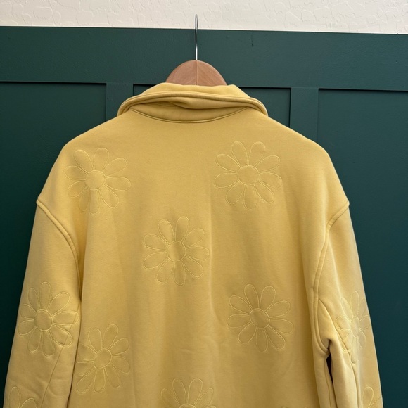 polagram yellow flower shacket - Picture 5 of 9